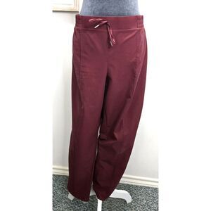 Etrology Rust Drawstring Pants Women’s XL Relaxed Fit Straight Leg Casual